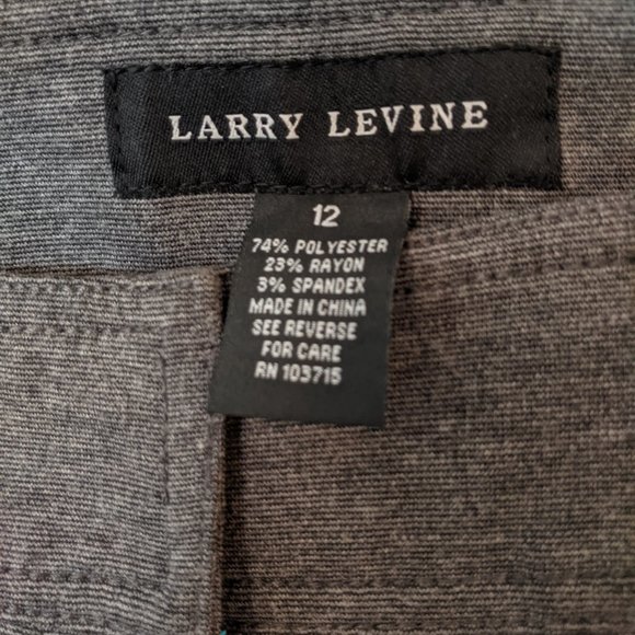 Work! Heather Grey Ponte Pants - Picture 5 of 6